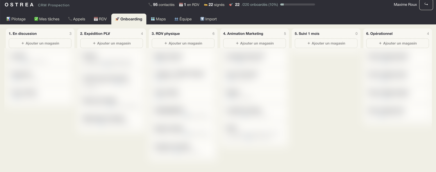 Onboarding pipeline