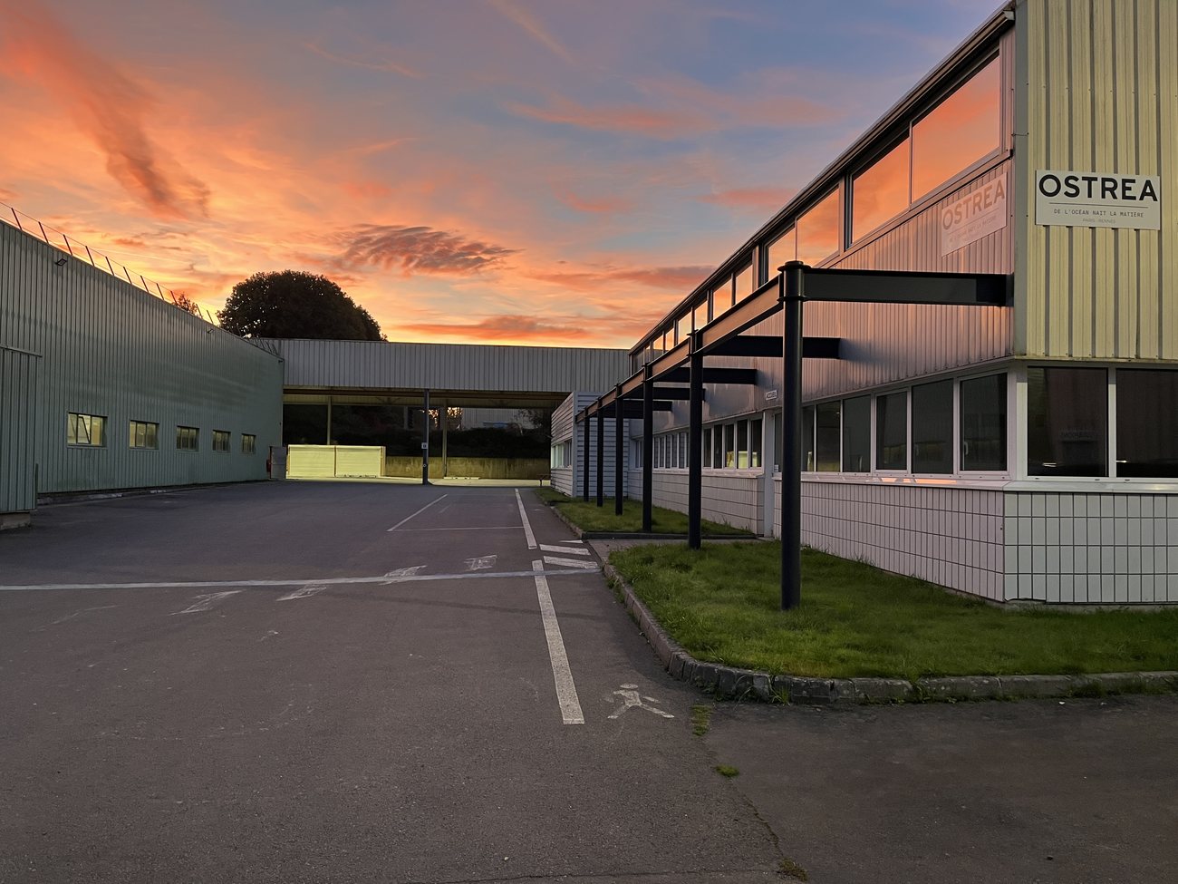The Ostrea plant near Rennes